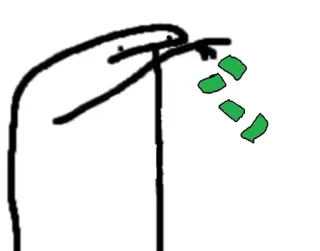 🦦 manusia stik, uang, melempar uang, meme telegram sticker