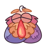 Домовой Кузьмич @TgEmojis telegram emojis 😟