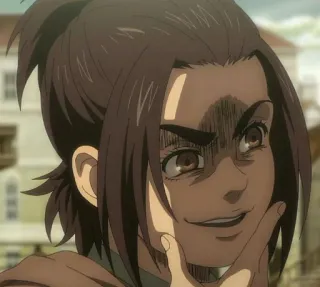 💣 Gabi Braun Attack on Titan Anime, Personagem, Gabi, Gabi Braun, Ataque dos Titãs, Mangá, Animado, Garota telegram sticker