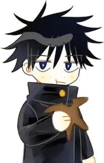 🐺 Megumi Fushiguro Jujutsu Kaisen Anime, Manga, Charakter, Süß, Megumi Fushiguro, Jujutsu Kaisen whatsapp sticker