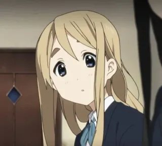 🍡 Аниме, Девушка, Милая, Муги, K-On telegram sticker