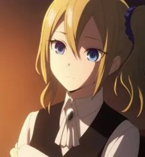 💛 Kei Shirogane Kaguya-sama: Love Is War Аниме, Кей Широгане, Кагуя-сама, Любовь это война, Милый, Девушка telegram sticker