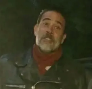 😀 Negan The Walking Dead ходячие мертвецы, twd, неган, сериал, злодей whatsapp sticker