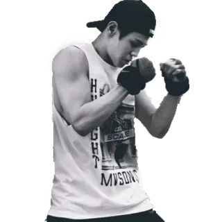 👊 FIGHT boxing, sports, athlete, fight, fitness, exercise telegram sticker