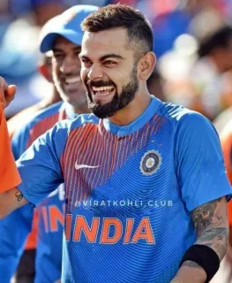 ❤️ Virat Kohli #viratkohli.club INDIA Virat Kohli, cricketer, India, sports, athlete, celebrity telegram sticker