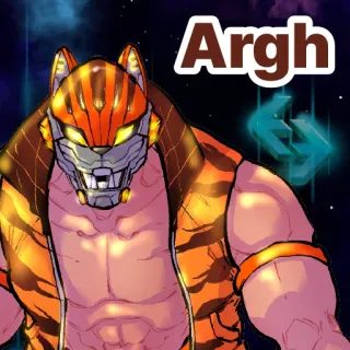 😎 Argh harimau, robot, monster, komik, superhero, karakter telegram sticker