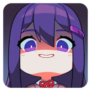 Yuri by @anime_stickerr telegram stickers