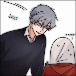 🎸 SRET
E-KAGET 남자, 만화, 미소, 그림, 애니메이션, 미술, 유령 telegram sticker