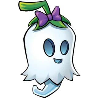 👻 peperoncino, pepe, fantasma, kawaii, cartone animato whatsapp sticker