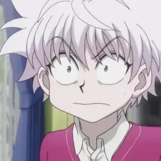 💞 Killua Anime, Killua, Hunter x Hunter, Manga, Cartone animato, Personaggio telegram sticker