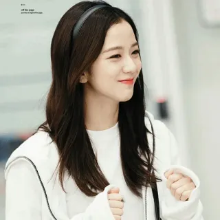 🦄 Jisoo kpop, идол, певица, женщина, улыбка, портрет whatsapp sticker