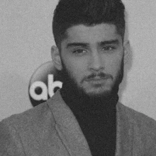 🎬 Zayn Malik Зейн Малик, певец, One Direction, портрет, знаменитость, человек telegram sticker