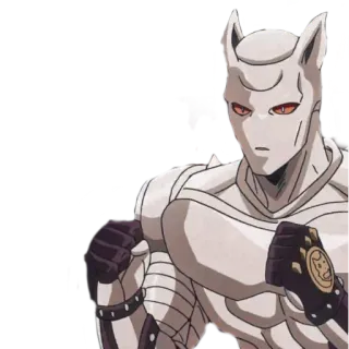 👊 Killer Queen JoJo's Bizarre Adventure Anime, Jojo, Killer Queen, Stand, Mangá whatsapp sticker