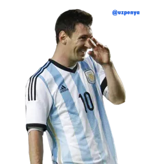 😄 Lionel Messi ฟุตบอล, นักกีฬา, ฟุตบอล, กีฬา, อาร์เจนตินา telegram sticker