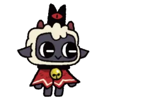 😊 The Lamb Cult of the Lamb telegram sticker