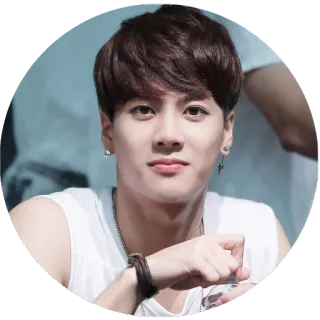 🙃 Jackson Wang K-pop, cantante, actor, Jackson Wang telegram sticker