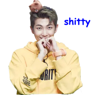 😊 URITY K-pop, RM, BTS, Corea, Celebrità, Idolo telegram sticker