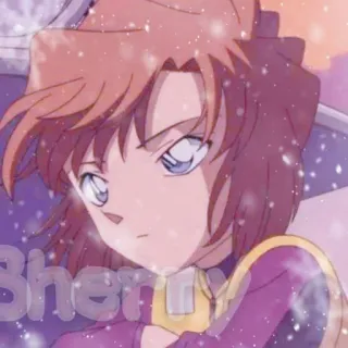 😶 Sherry Anime, Manga, Postać, Ilustracja, Kobieta, Sherry telegram sticker