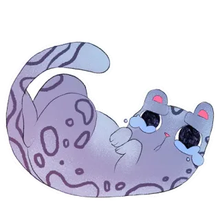 😭 gato, gatito, lindo, animal, mascota, pegatina, dibujo animado telegram sticker
