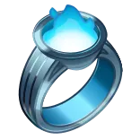 🎁 bague, magie, feu, bleu, bijou, fantaisie whatsapp sticker