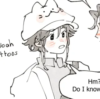 🩹 Noah
tattoos
Hm?
Do I know telegram sticker