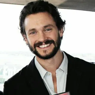 😁 Hugh Dancy Schauspieler, Mann, Lächeln, Porträt telegram sticker