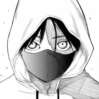 😡 Anime, Manga, Áo hoodie, Mặt nạ, Mắt telegram sticker