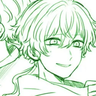 🌟 Anime, Manga, Phác thảo, Minh họa, Chân dung, Hoạt hình whatsapp sticker