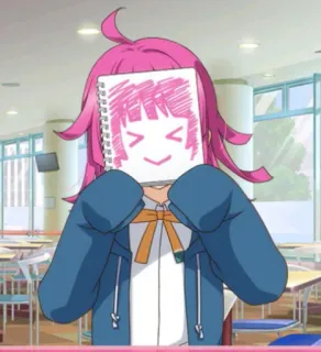 Tennoji Rina @akibastickers whatsapp stickers