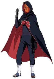 🤨 Tobi Naruto tobi, naruto, anime, manga, akatsuki, hombre enmascarado, ninja whatsapp sticker