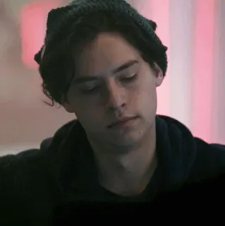 ☁ Jughead Jones Riverdale série de tv, drama adolescente, Jughead, Riverdale, Cole Sprouse telegram sticker