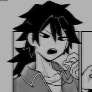 🕳 Anime, Manga, Cartone animato, Personaggio, Animazione, Fumetto telegram sticker