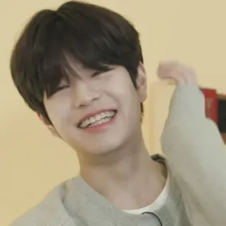 ☀️ 미소, 행복한, 아시아인, 남자, 인물 telegram sticker