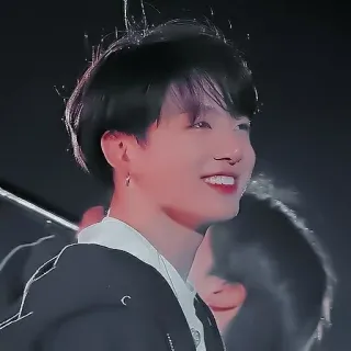 🌟 Jungkook osoba, mężczyzna, piosenkarz, męski, kpop, idol, k-pop, bts whatsapp sticker