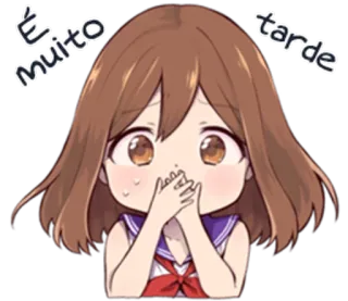 Uma garotinha Stickers 6 (by joynet) telegram stickers