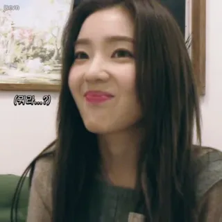 🧚‍♀ 뭐라...? woman, korean, face, expression, meme, portrait telegram sticker