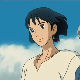 ⚜ Howl Howl's Moving Castle Anime, Studio Ghibli, Personaje, Película, Animación telegram sticker