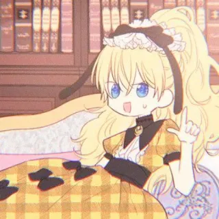 🌨️ Anime, Dessin animé, Fille, Personnage, Illustration whatsapp sticker