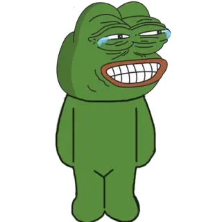 🐸 Pepe the Frog 佩佩蛙, 表情包, 网络迷因, 卡通青蛙, 表情 telegram sticker