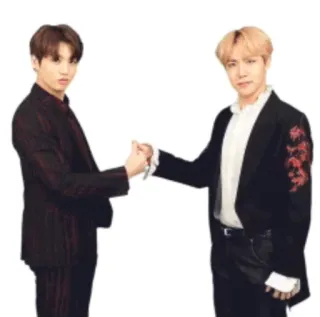 🤝 kpop, bts, group, music, friendship, celebrities telegram sticker