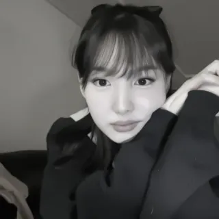 🐰 女人, 肖像, 人物, 脸, 女孩, 自拍 telegram sticker