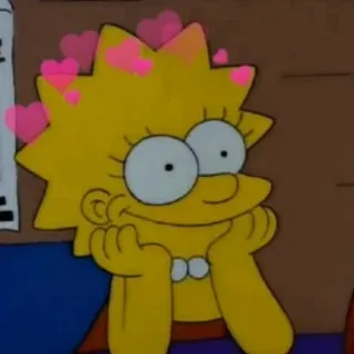 😻 Lisa Simpson The Simpsons telegram sticker