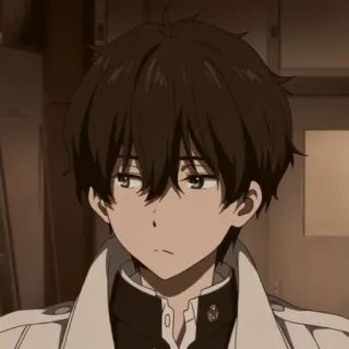 🔒 Anime, Retrato, Masculino, Menino, Mangá, Adolescente, Pessoa telegram sticker