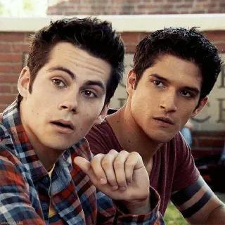 😳 teen wolf, tv show, friends, television telegram sticker