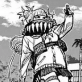 ❤️ Himiko Toga My Hero Academia Anime, Manga, Himiko Toga, My Hero Academia, Vilain, Personnage whatsapp sticker
