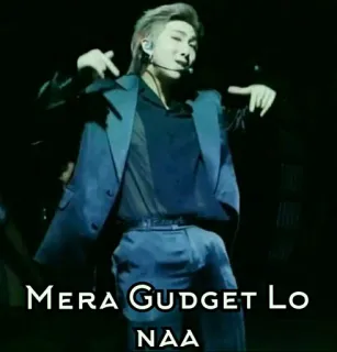 🤔 Mera Gudget Lo
NAA osoba, mężczyzna, tekst hindi telegram sticker