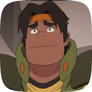 Kayte love Hunk :: @fStikBot telegram stickers