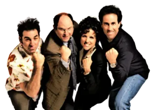 💪 Seinfeld Seinfeld, Commedia, Sitcom, Amici, Televisione telegram sticker