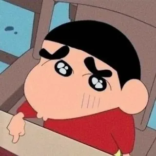 Shinchan Nohara // @ZoldyckStickers telegram stickers