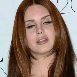 🙄 Lana Del Rey Lana Del Rey, cantora, compositora, músico, celebridade telegram sticker